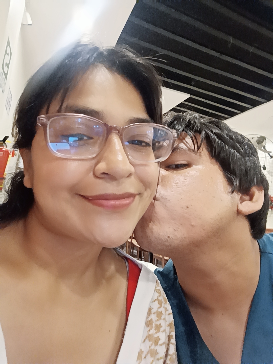 Momento inolvidable con María Elena 2